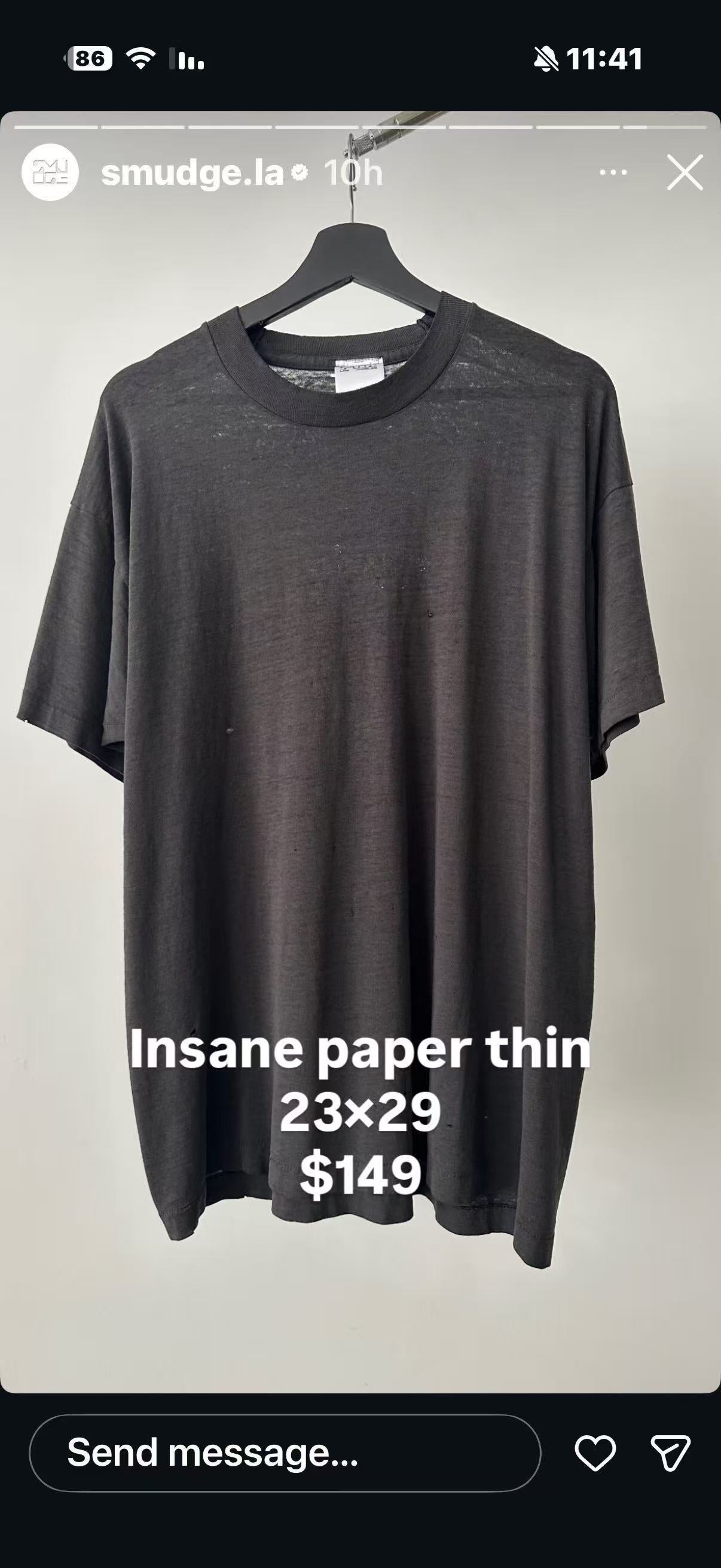 Blanks tee x2