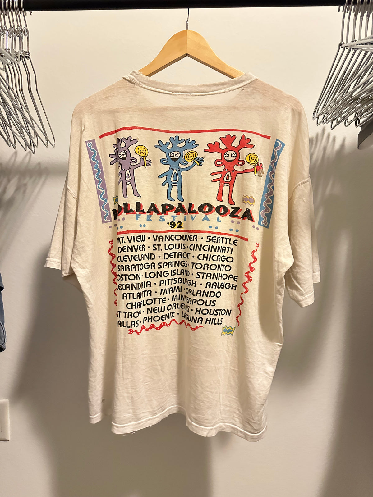 92 Vintage Lollapalooza Shirt