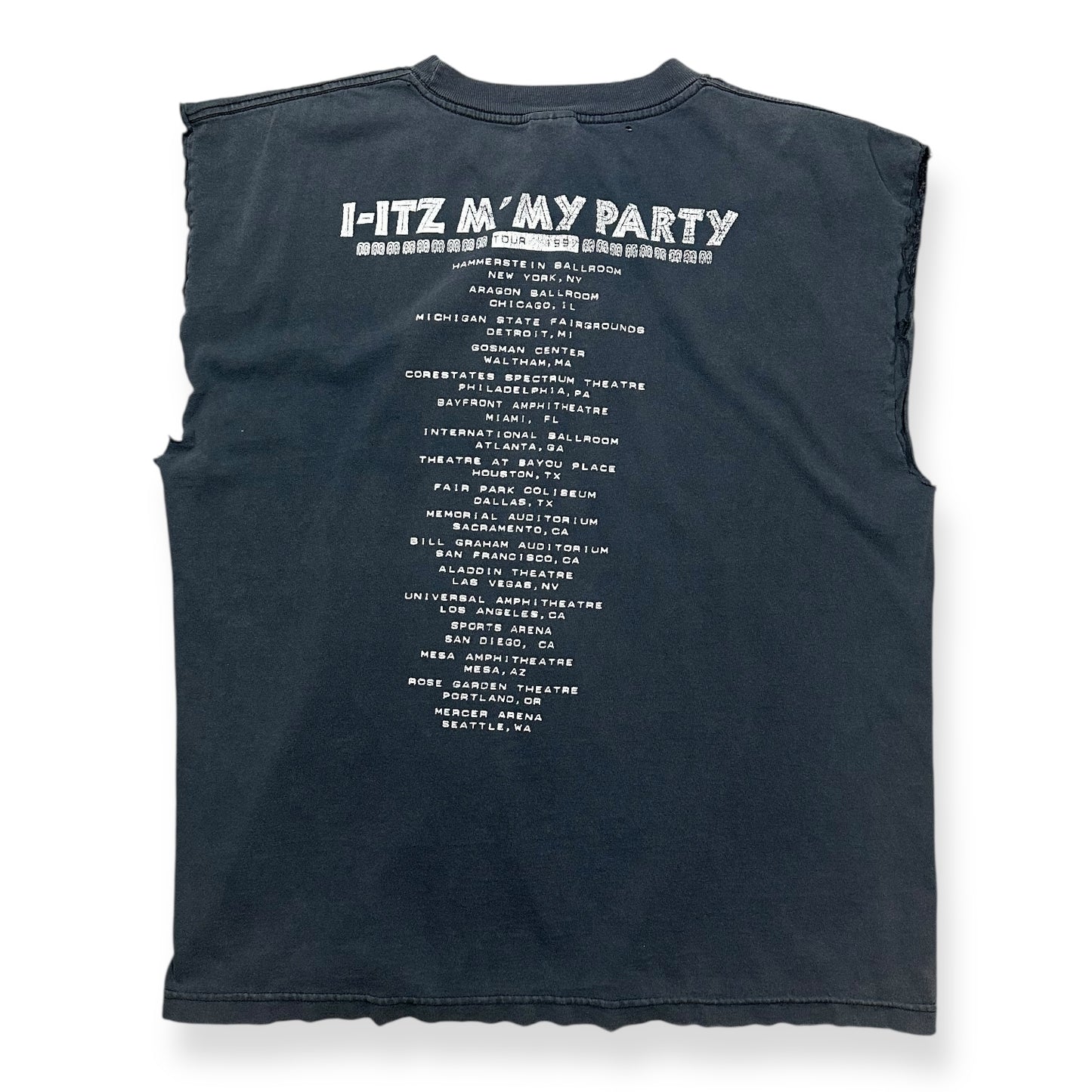 1990s Vintage Jane's Addiction Cutoff Shirt