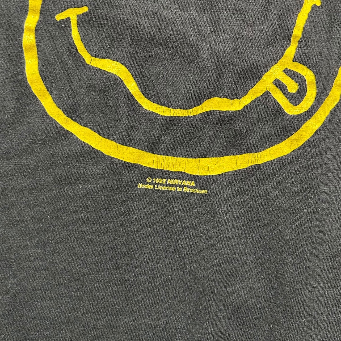 1992 Vintage Nirvana "Smiley Face" Shirt