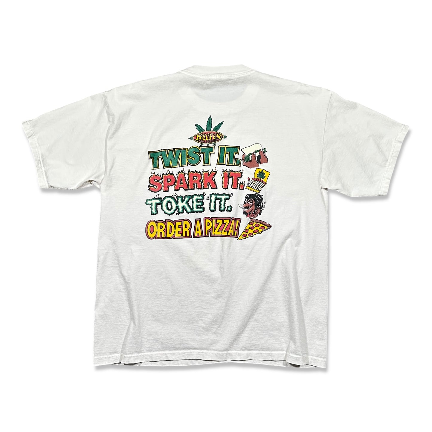 1990s Vintage Reefer Madness Weed Shirt