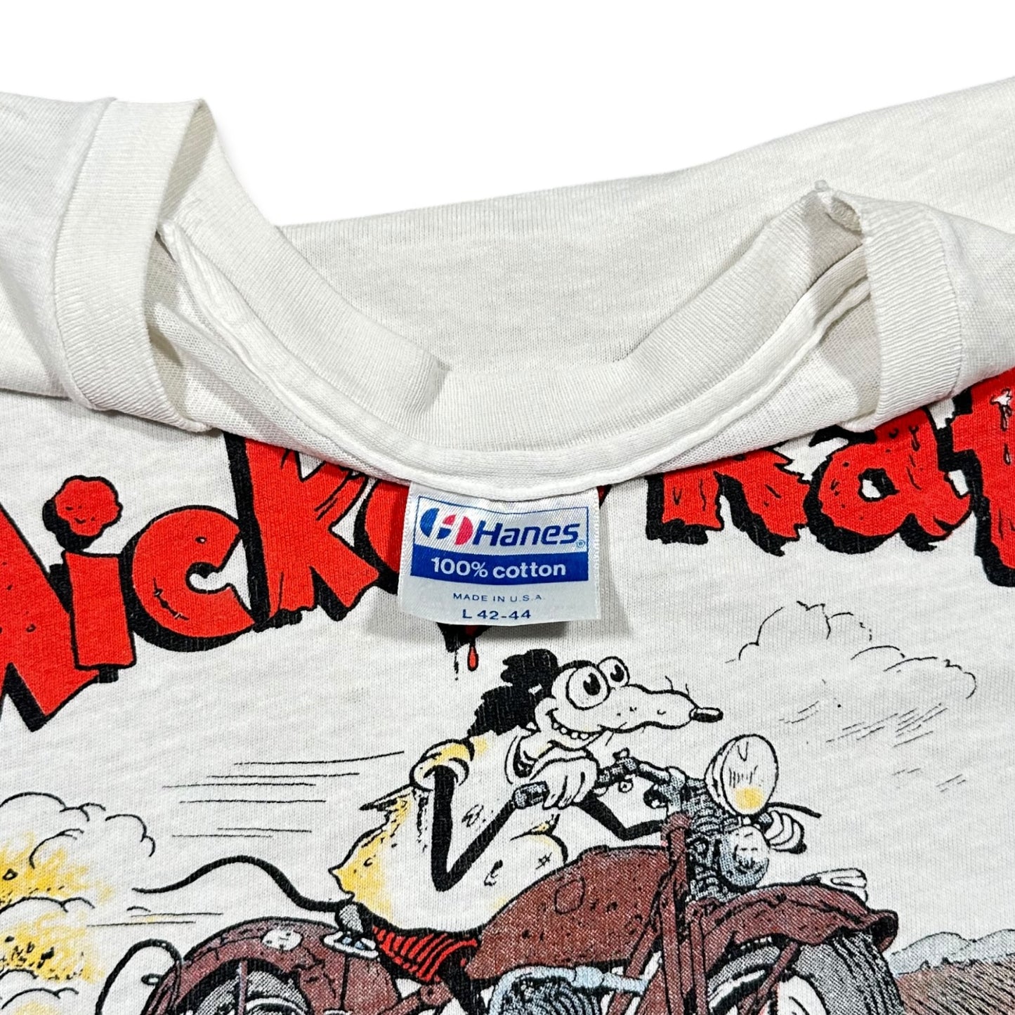 1980s Vintage Mickey Rat Shirt