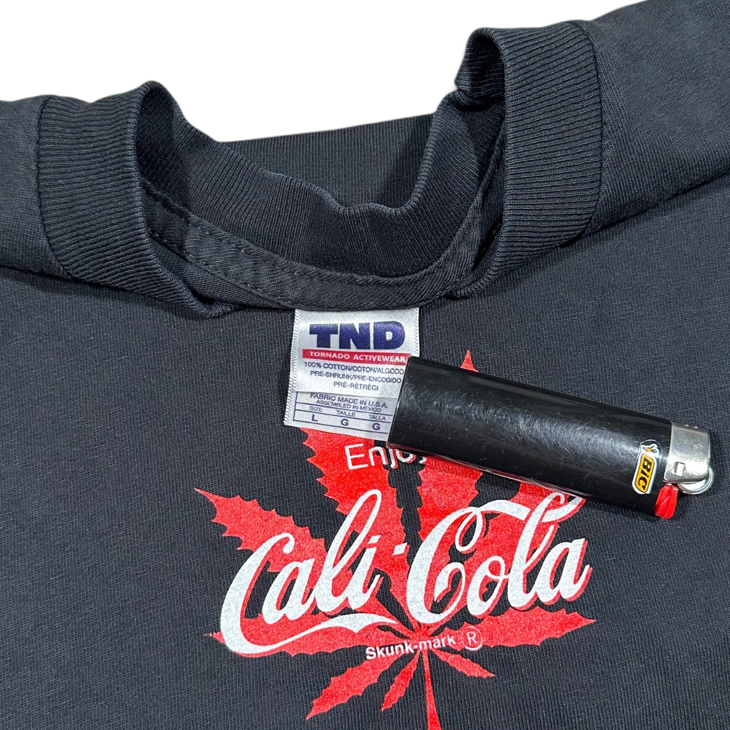2000s Vintage Cali-Cola Weed Shirt