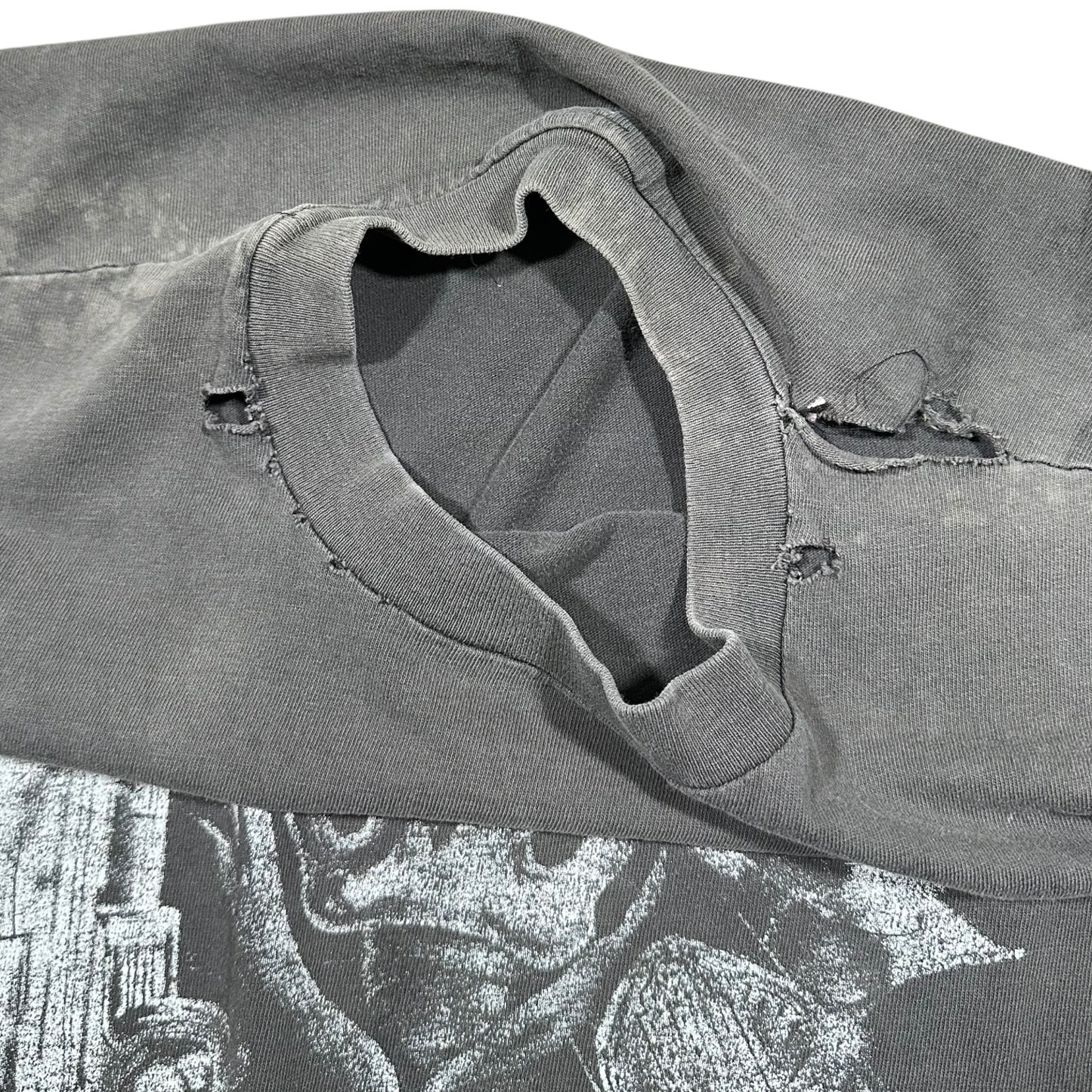 1990s Vintage Narcotics Enforcement Cutoff Shirt