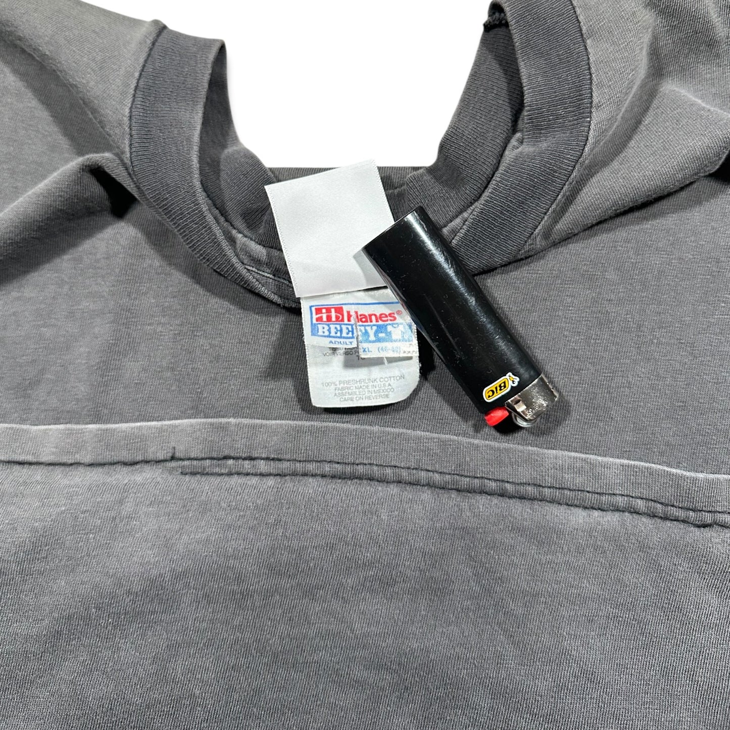 Smudge Vintage Blank Tee Smudge Dark Wash LS1