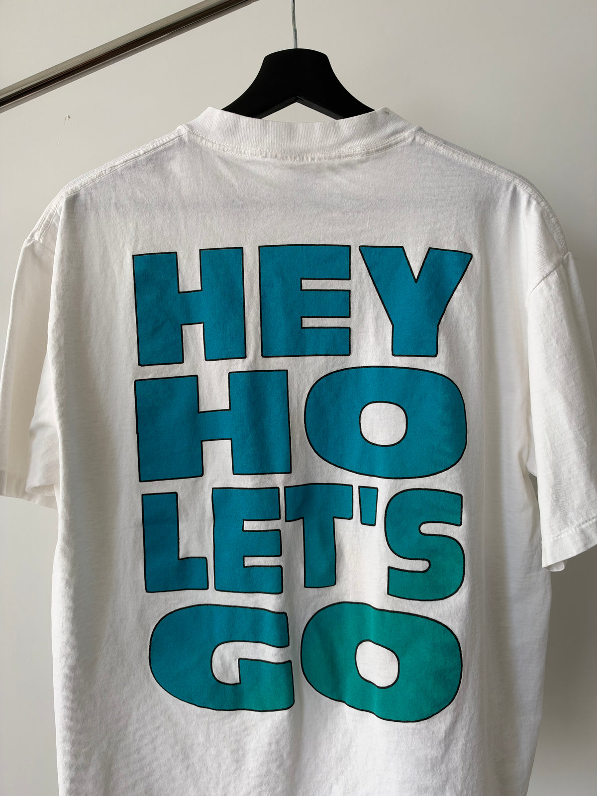 1995 Vintage Ramones "Hey Ho Let's Go" Shirt