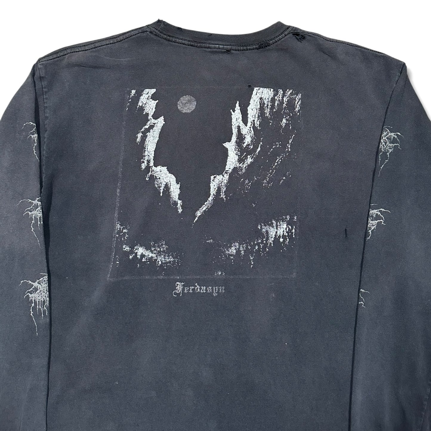 1990s Vintage Dark Throne Longsleeves Shirt