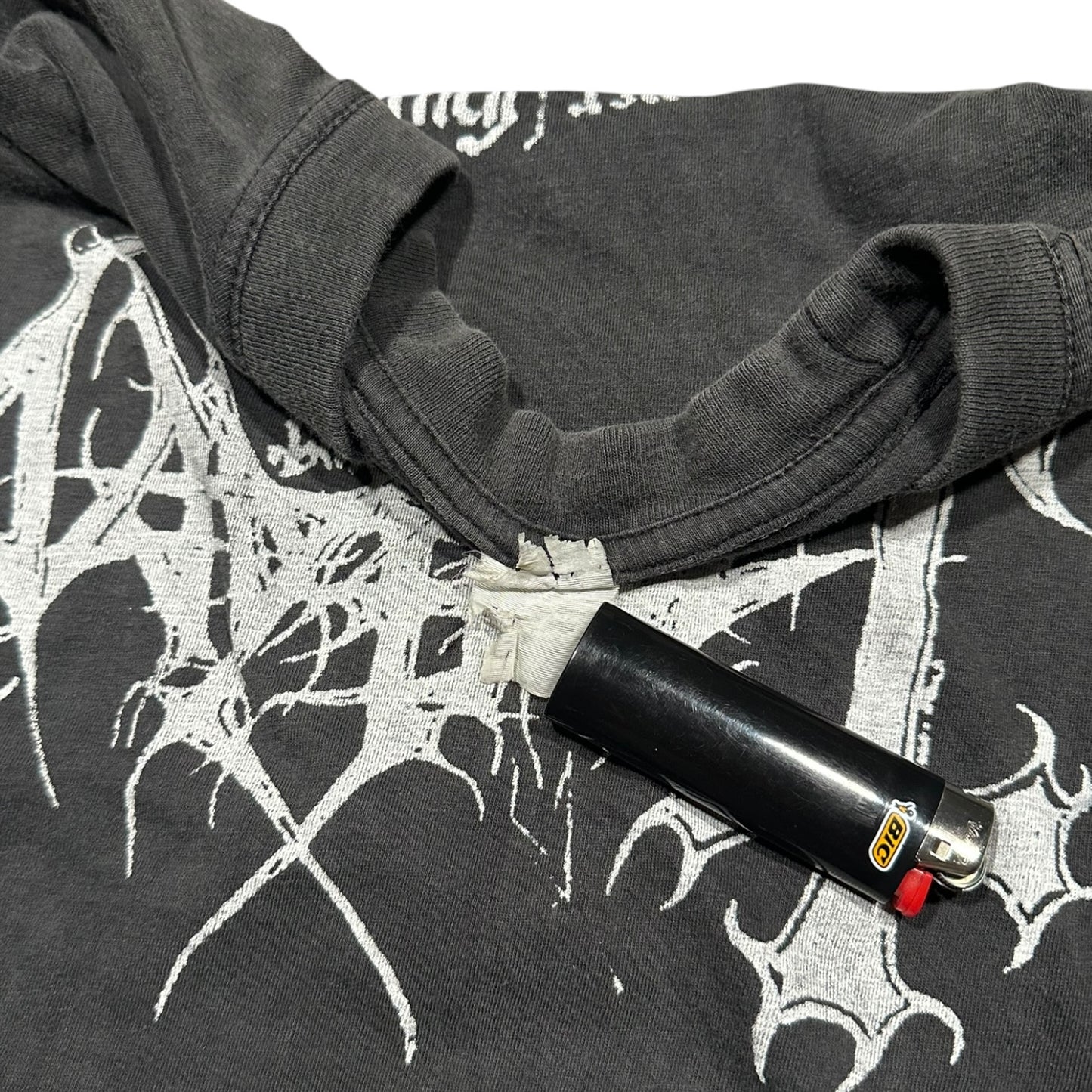 1990s Vintage Mayhem "Wolf's Lair Abyss" Shirt