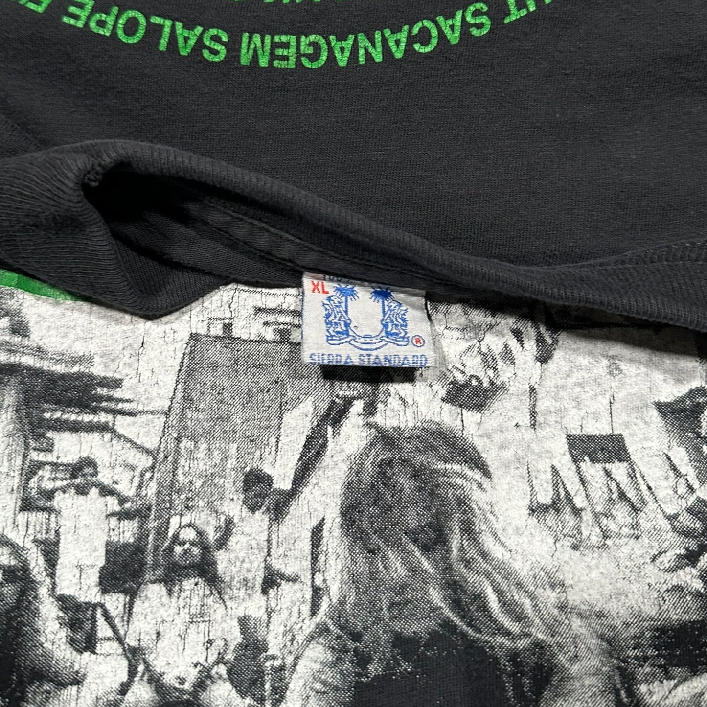 1990s Vintage Sepultura "Third World Posse" Longsleeves Shirt
