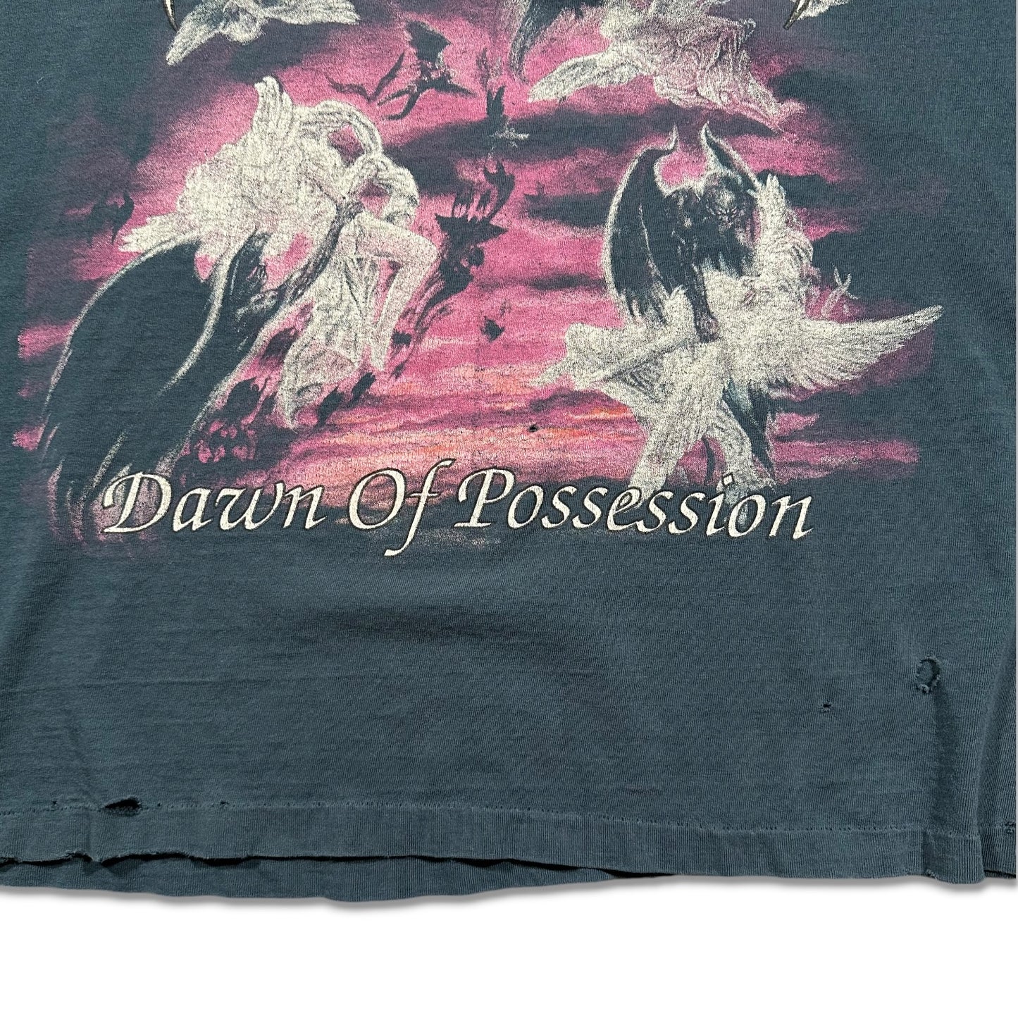 1990s Vintage Immolation "Dawn Of Possession" Longsleeve Shirt
