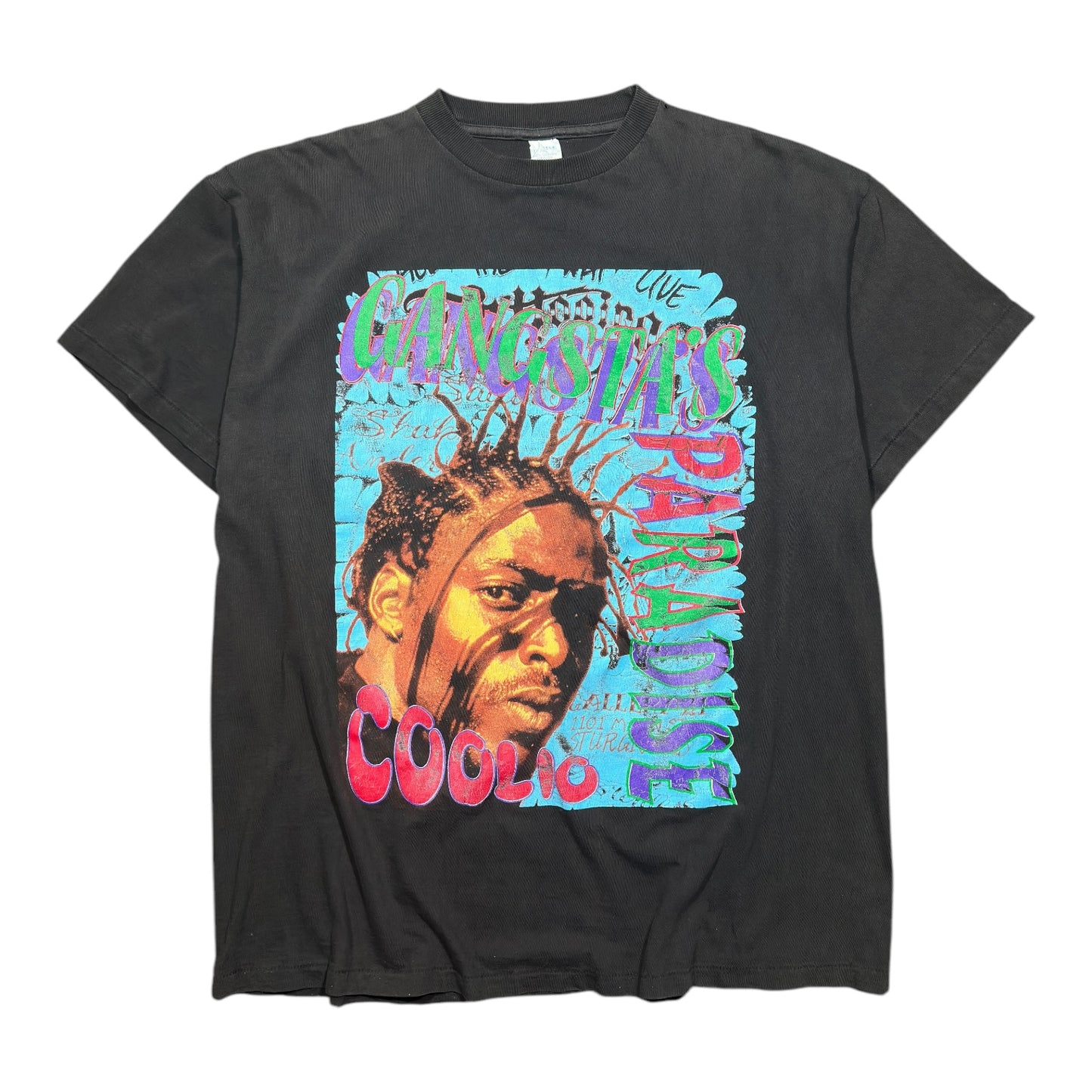 1990s Vintage Coolio "Gangsta's Paradise" Bootleg Shirt