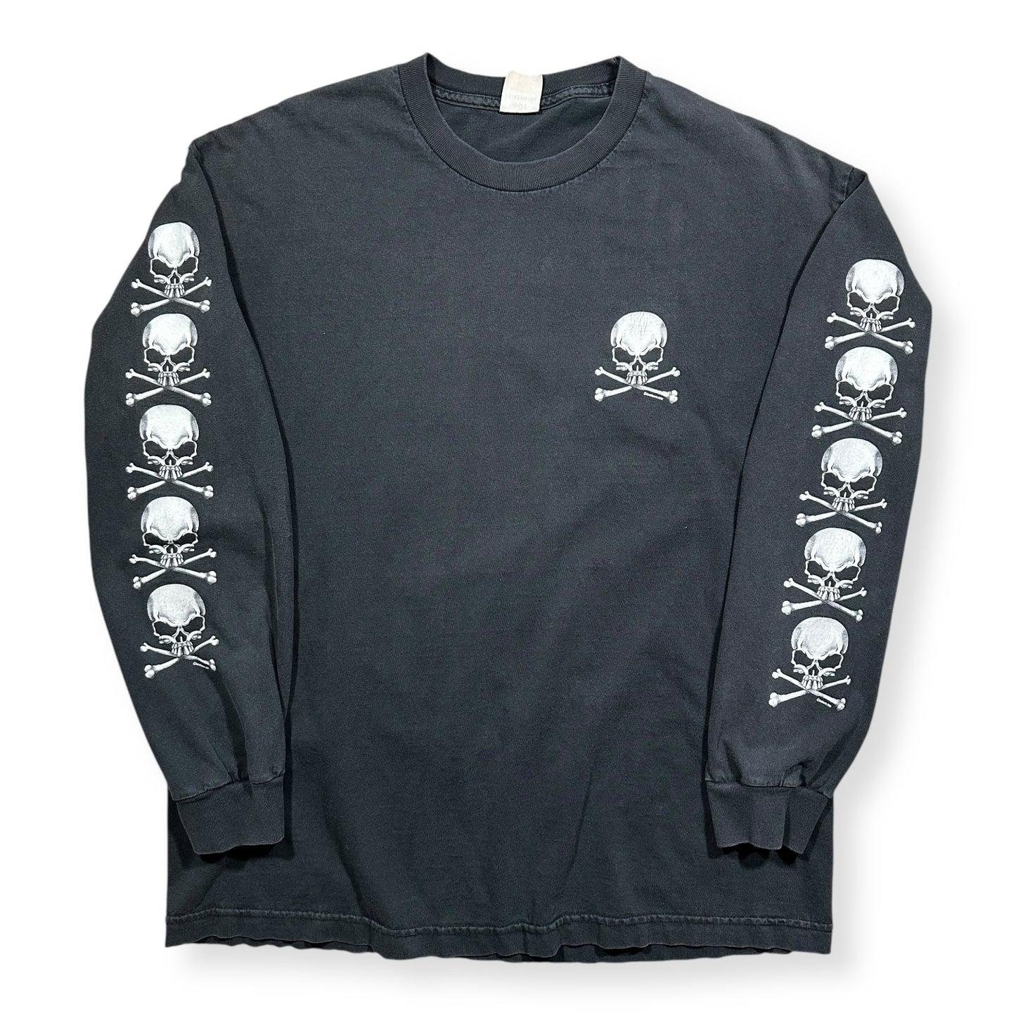 2000s Vintage Skull Longsleeves Shirt