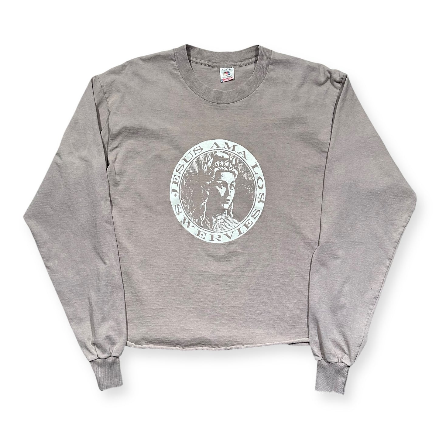 1990s Vintage Swervedriver "Jesus Loves The Swervies" Longsleeves Shirt