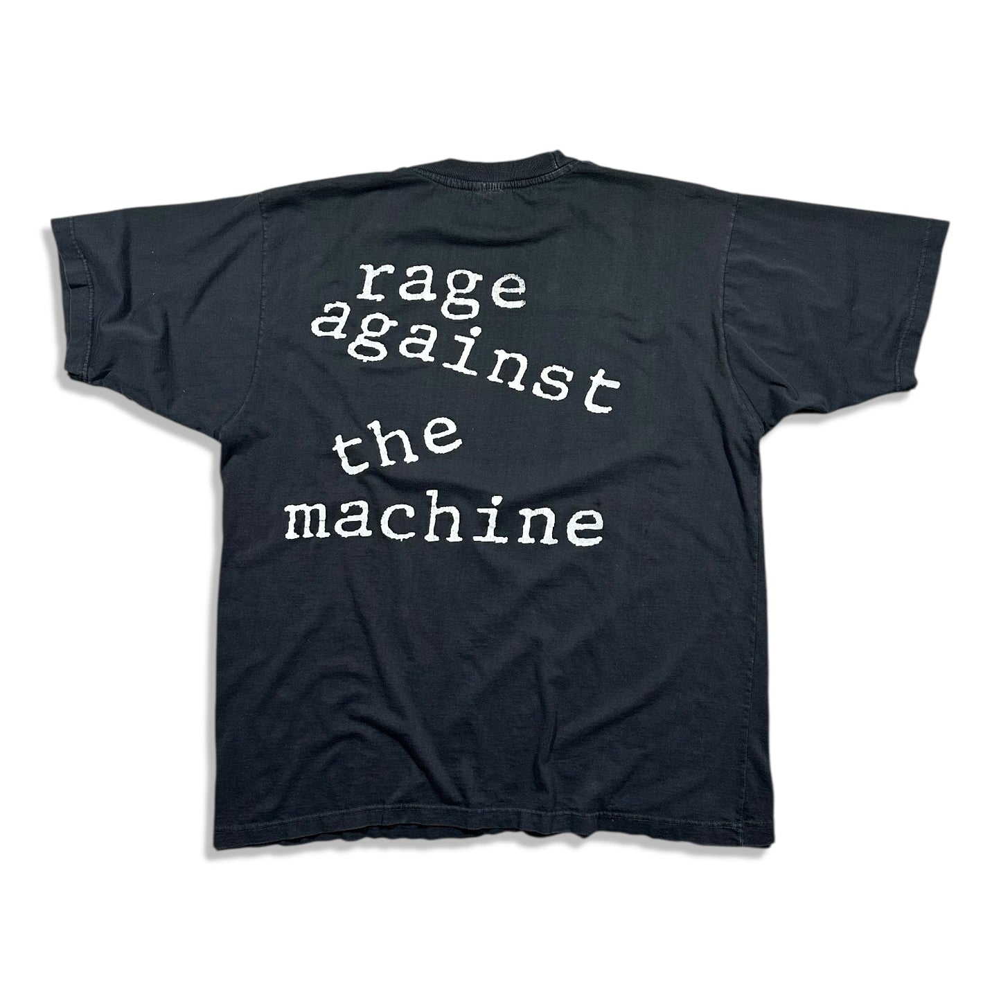 1990s Vintage FUCT Rage Against The Machine Bootleg Shirt