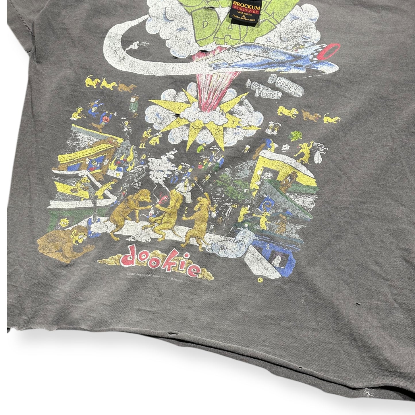 1990s Vintage Green Day Shirt