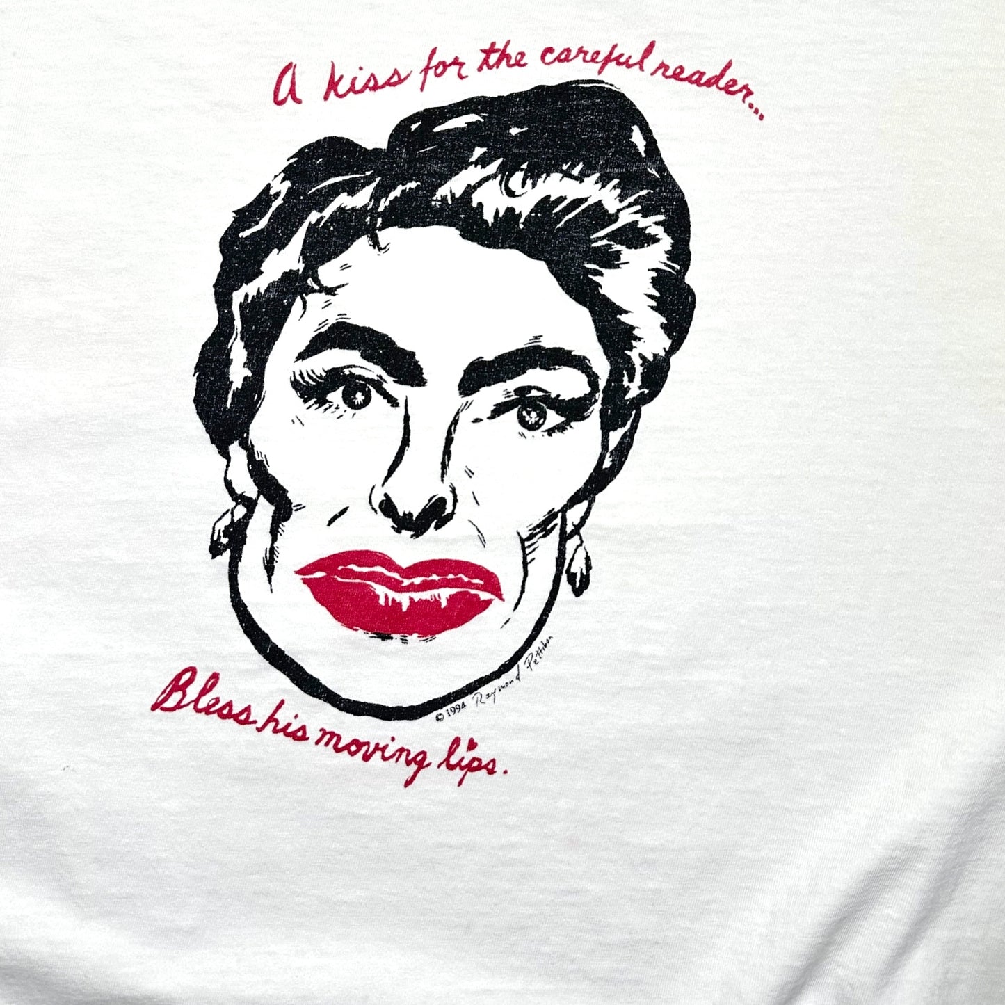1990s Vintage Joan Crawford by Raymond Pettibon Shirt