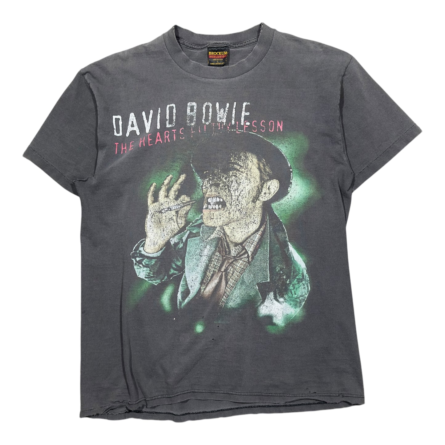 1995 Vintage David Bowie "The Hearts FIithy Lesson" Shirt