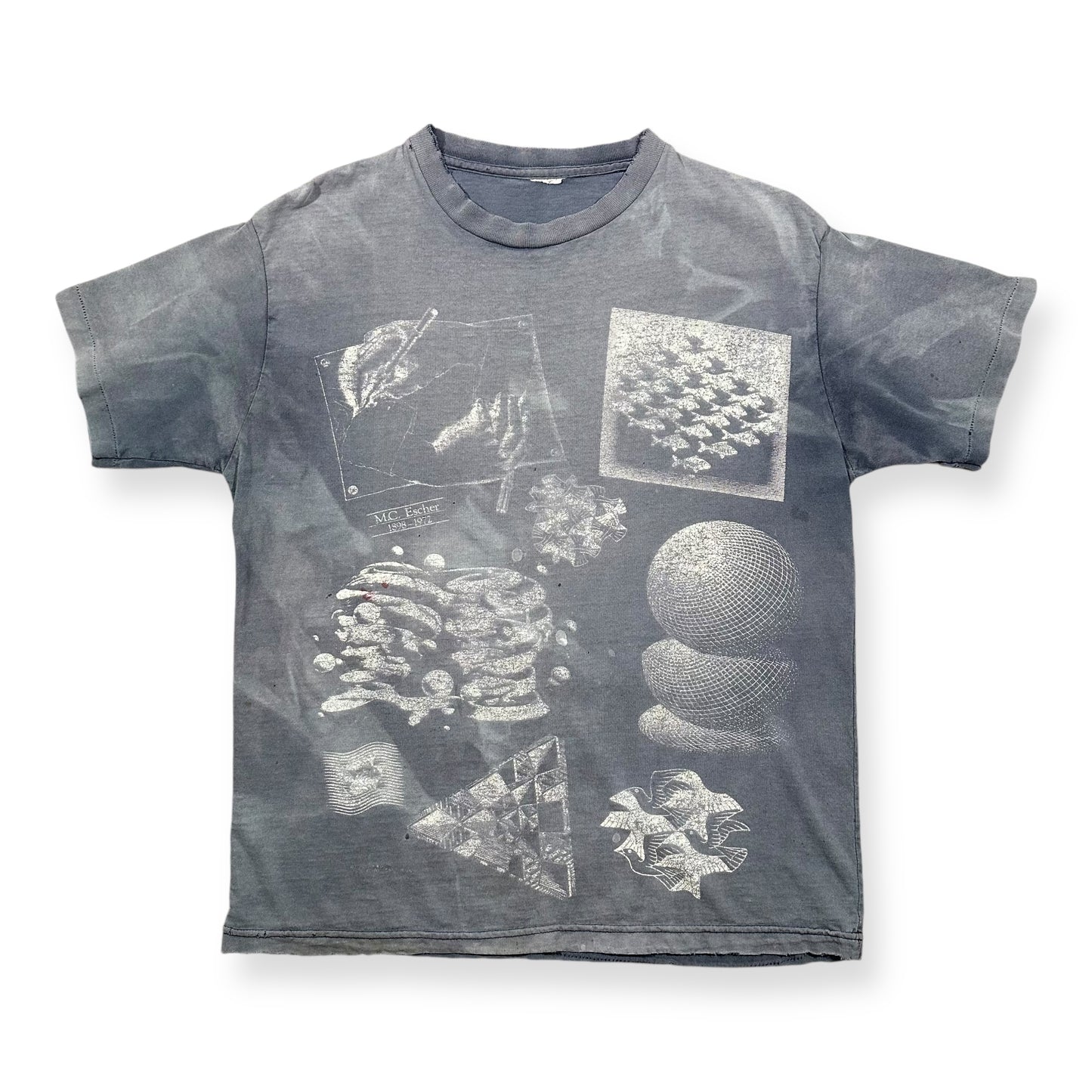 1990s SMOKED Vintage MC Escher Shirt