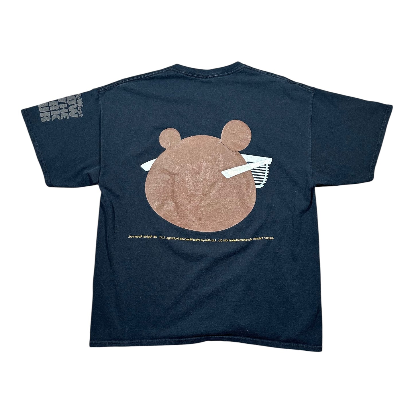 2000s Vintage Kanye West "Glow In the Dark" Tour Shirt