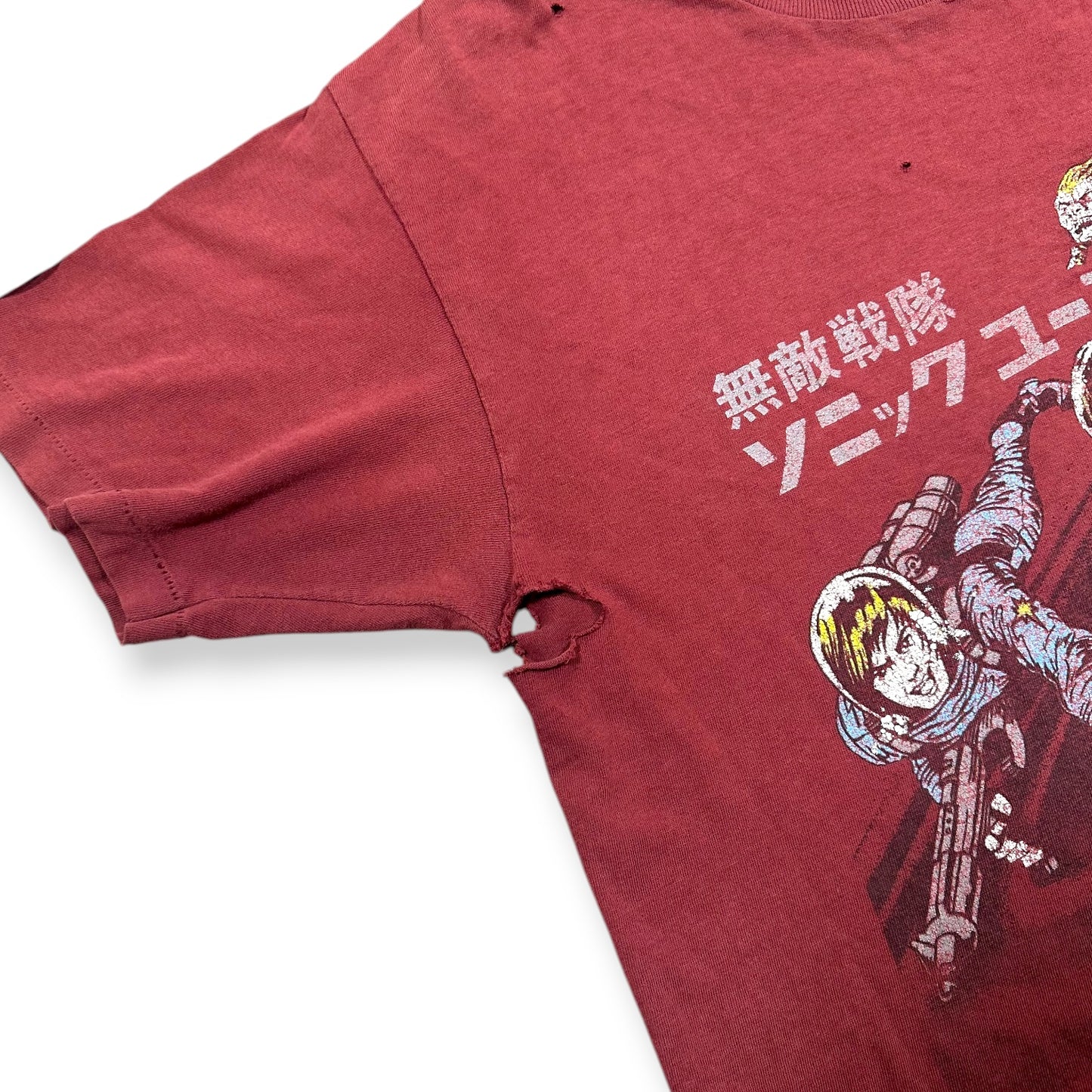 1990s Vintage Sonic Youth "Hysteric Comics Invincible Squadron" Shirt