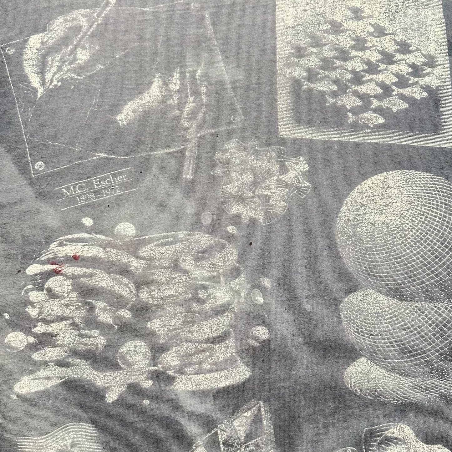1990s SMOKED Vintage MC Escher Shirt