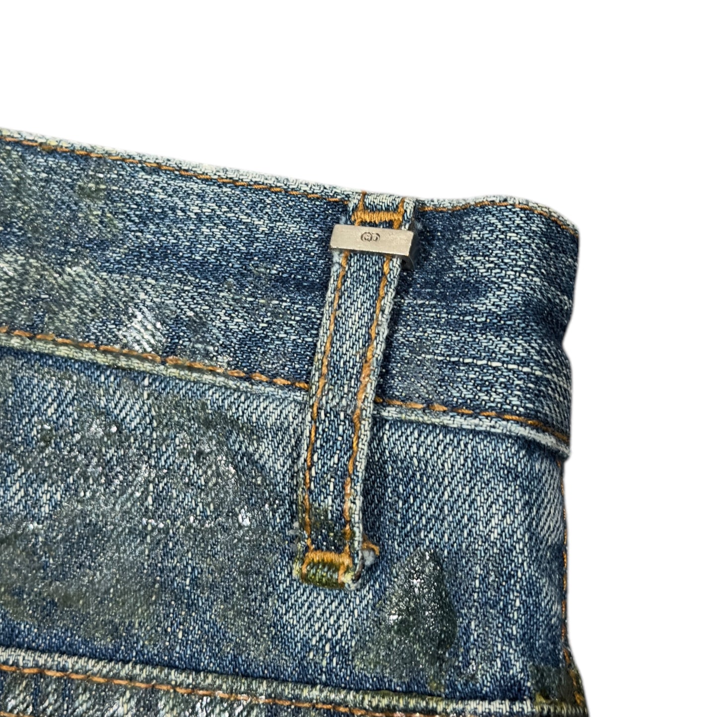 Dior Homme AW03 "Luster" Blue Denim Jeans by Hedi Slimane