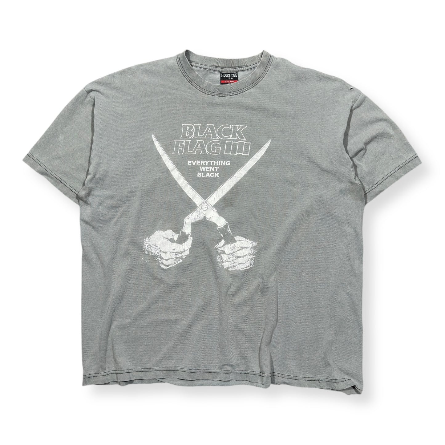 2000s Vintage Black Flag "Everything Went Black" Shirt