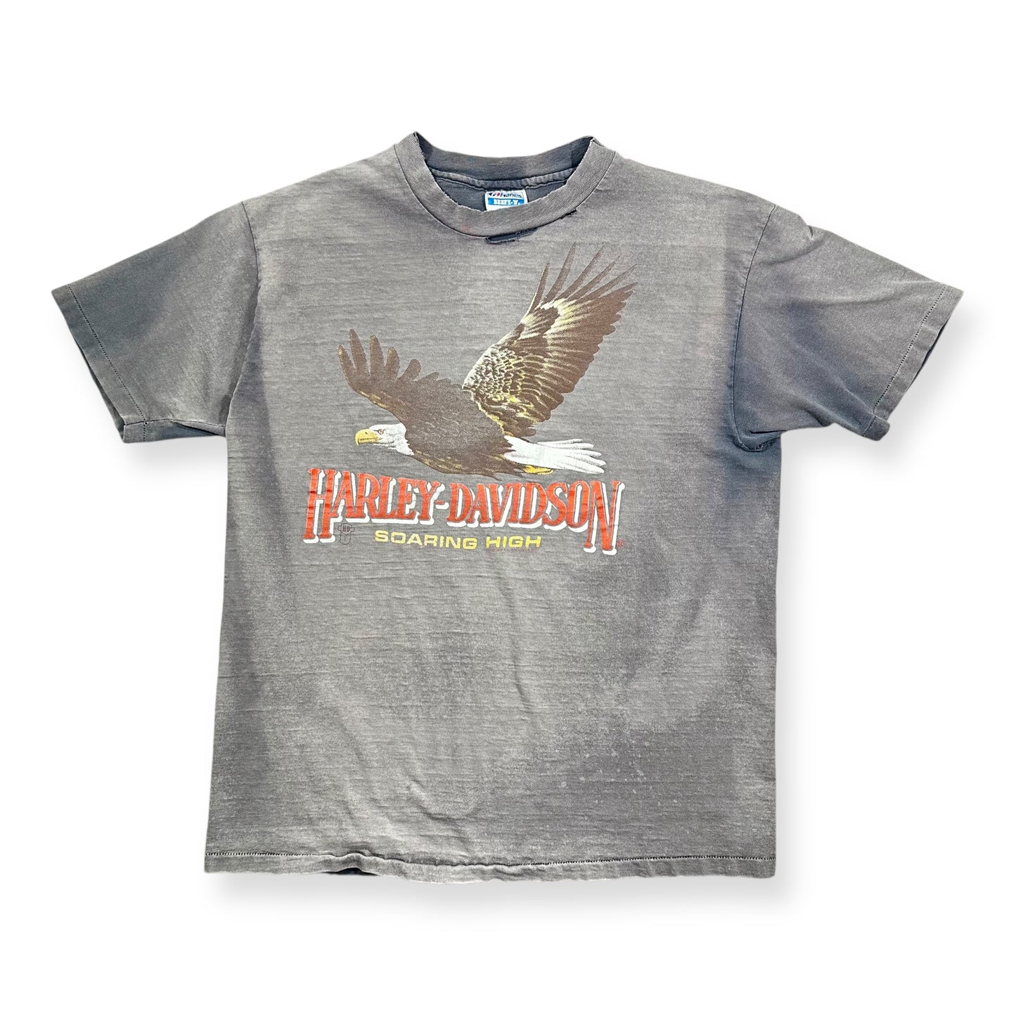 1980s SMOKED Vintage Harley Davidson " Soraing High" Shirt