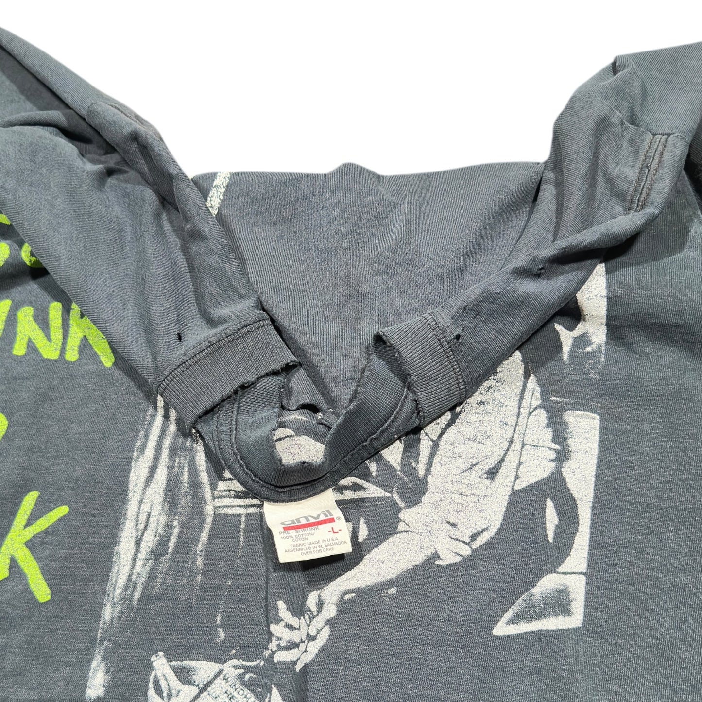 1995 Vintage Dead Kennedys "Too Drunk To Fuck" Shirt