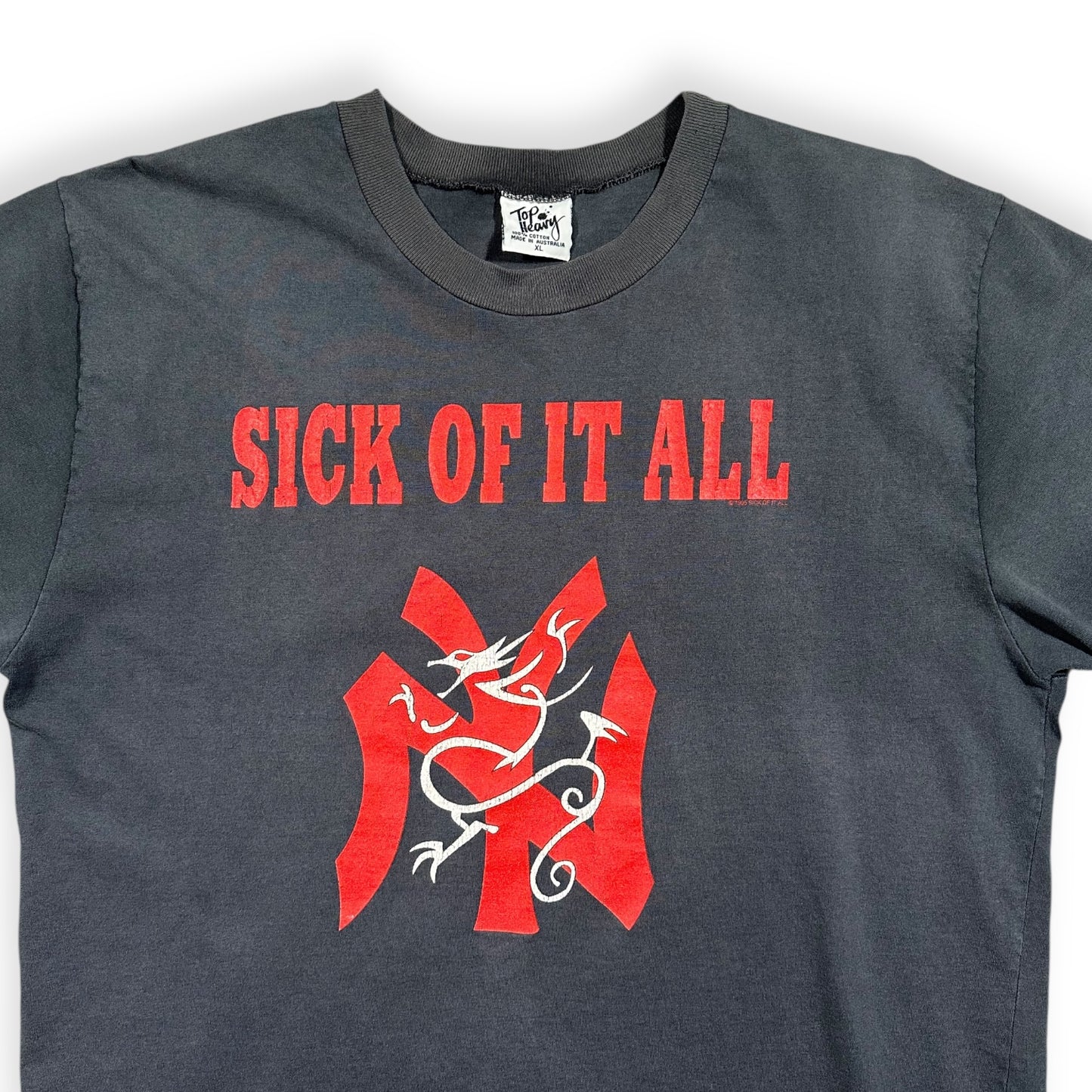 1990s Vintage Sick Of It All Shirt
