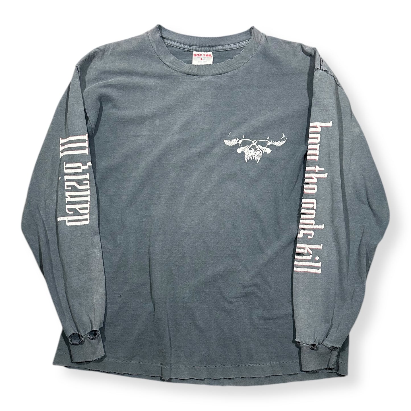 1990s Vintage Danzig "How The Gods Kill" Longsleeves Shirt