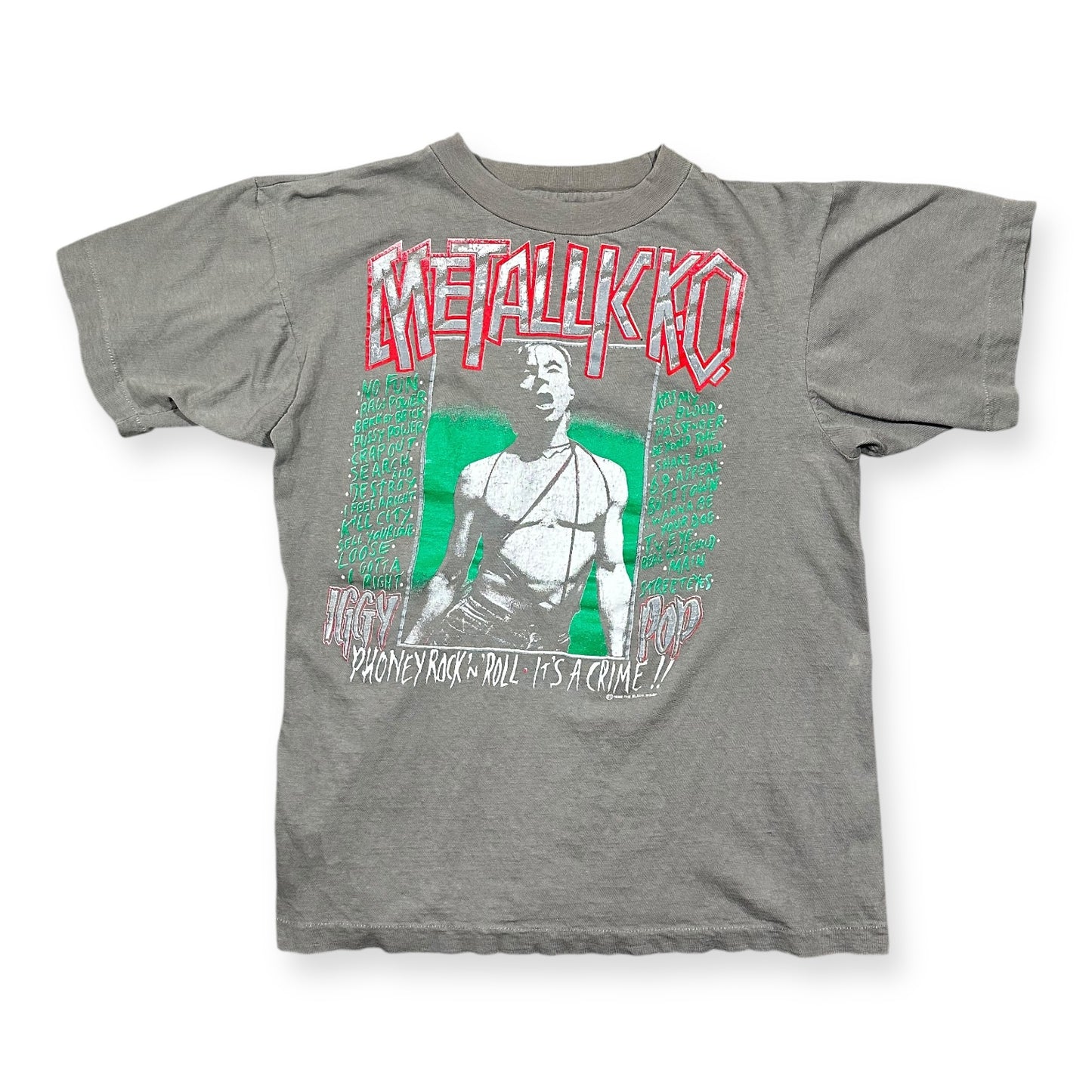 1990s Vintage Iggy Pop Shirt