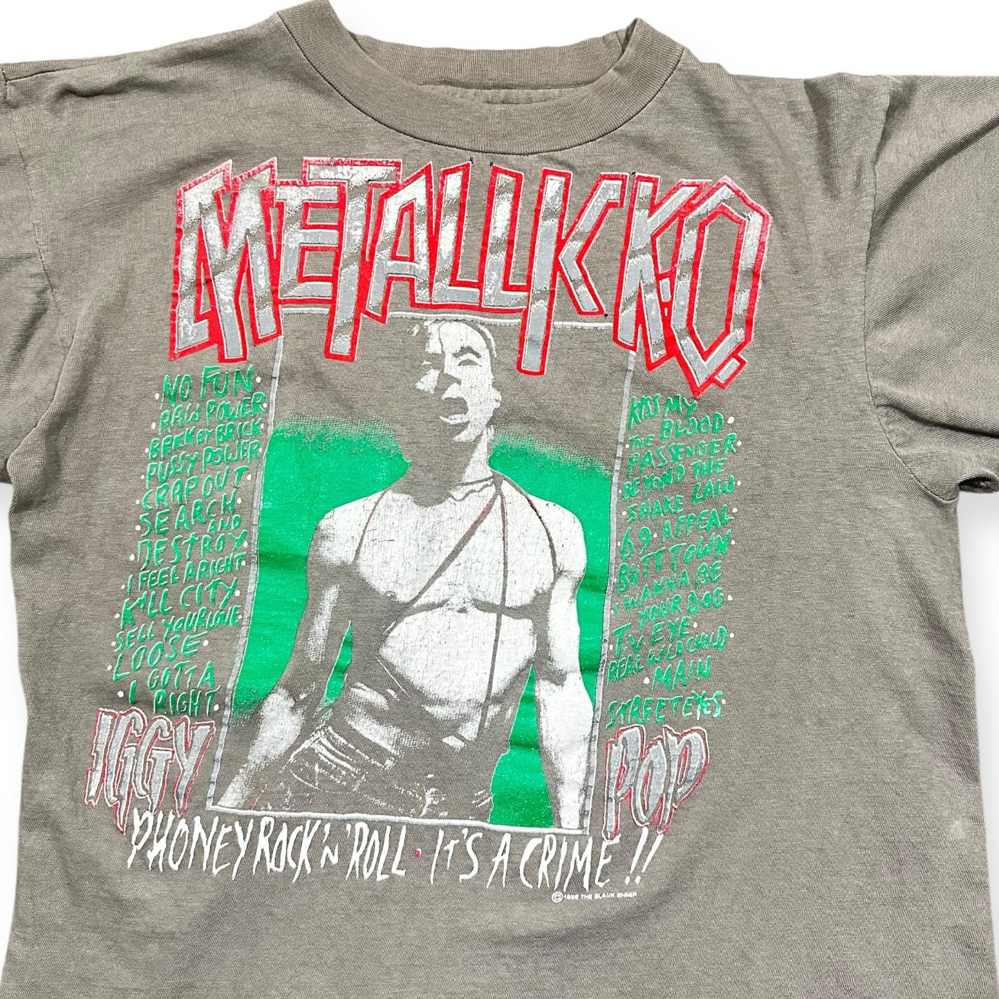 1990s Vintage Iggy Pop Shirt