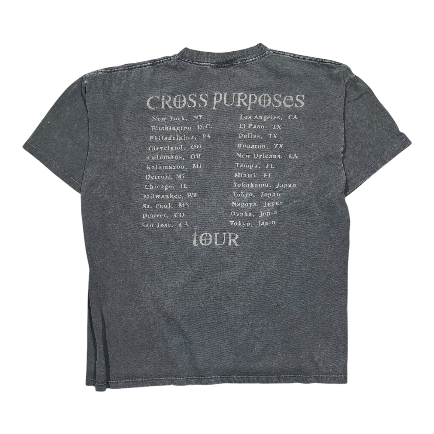 1990s Vintage Black Sabbath "Cross Purposes Tour" Shirt