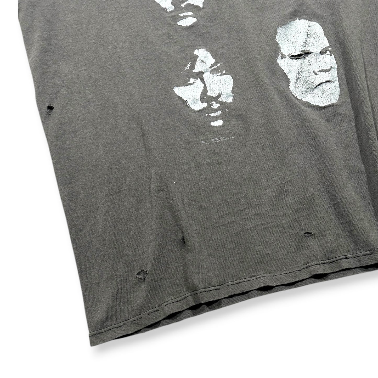 1990s Vintage Metallica "Historic Dates" Shirt