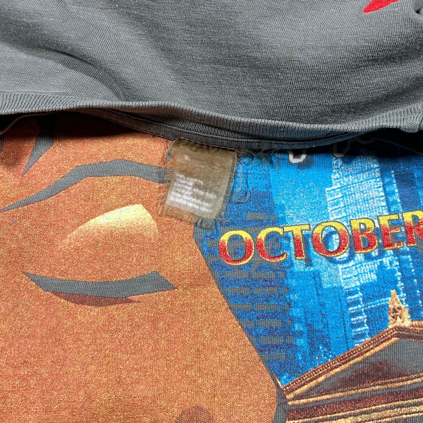 1990s Vintage Million Woman March Shirt Smudged