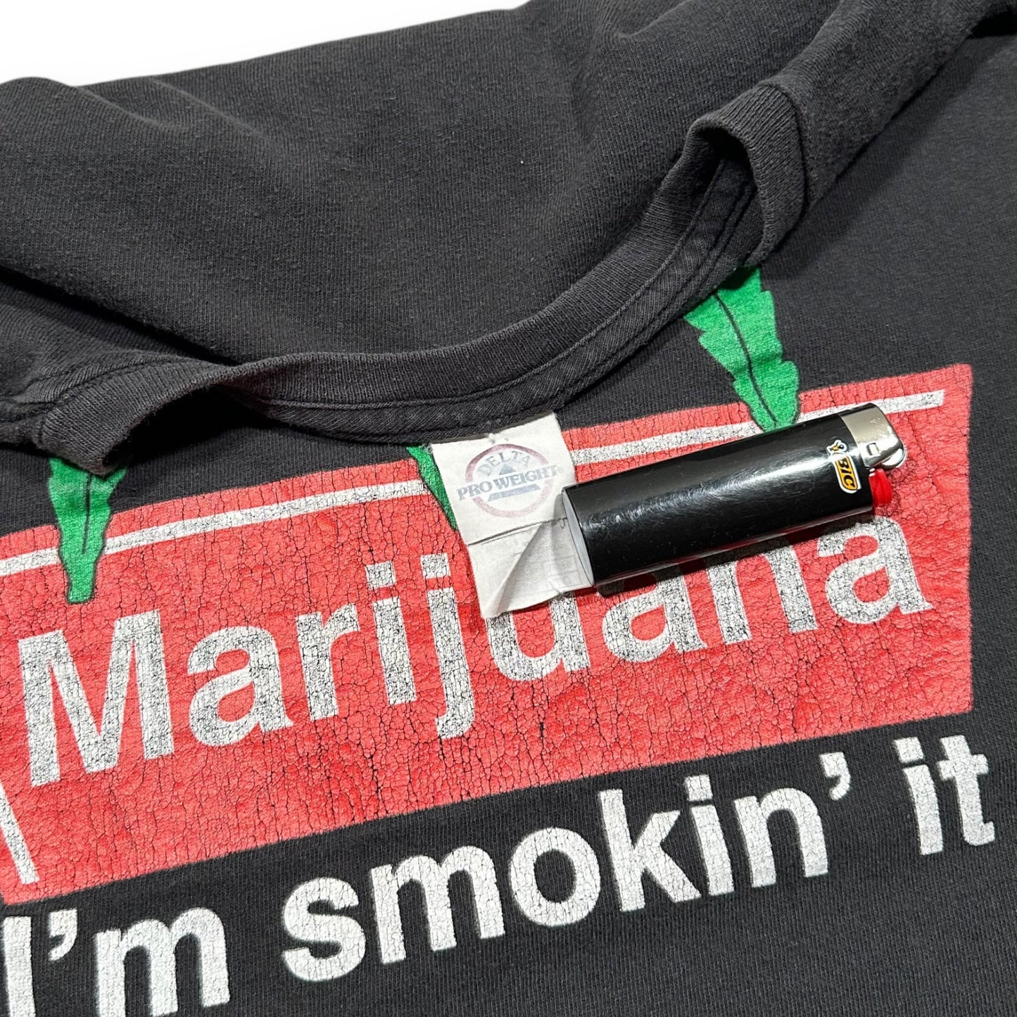 2000s Vintage Marijuana Shirt