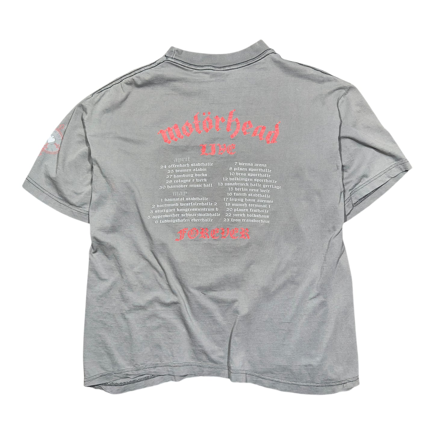 1990s Vintage Motorhead "Sacrifice" Shirt