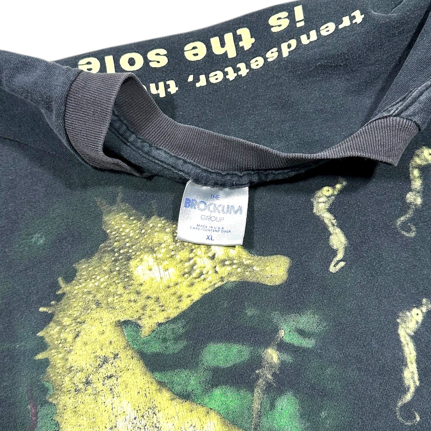 1990s Vintage Nirvana "Seahorse" Shirt