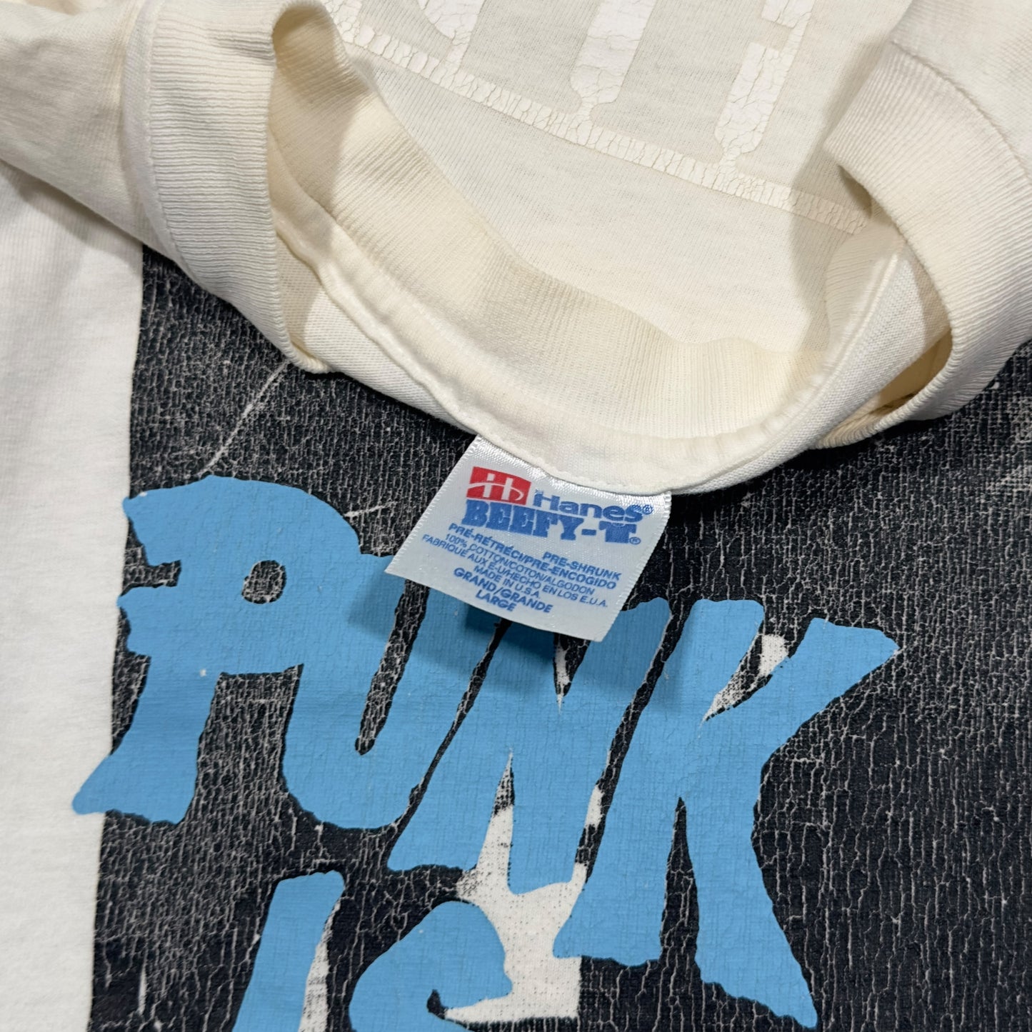 1990s Vintage The Clash "Punk Is Dead" Shirt