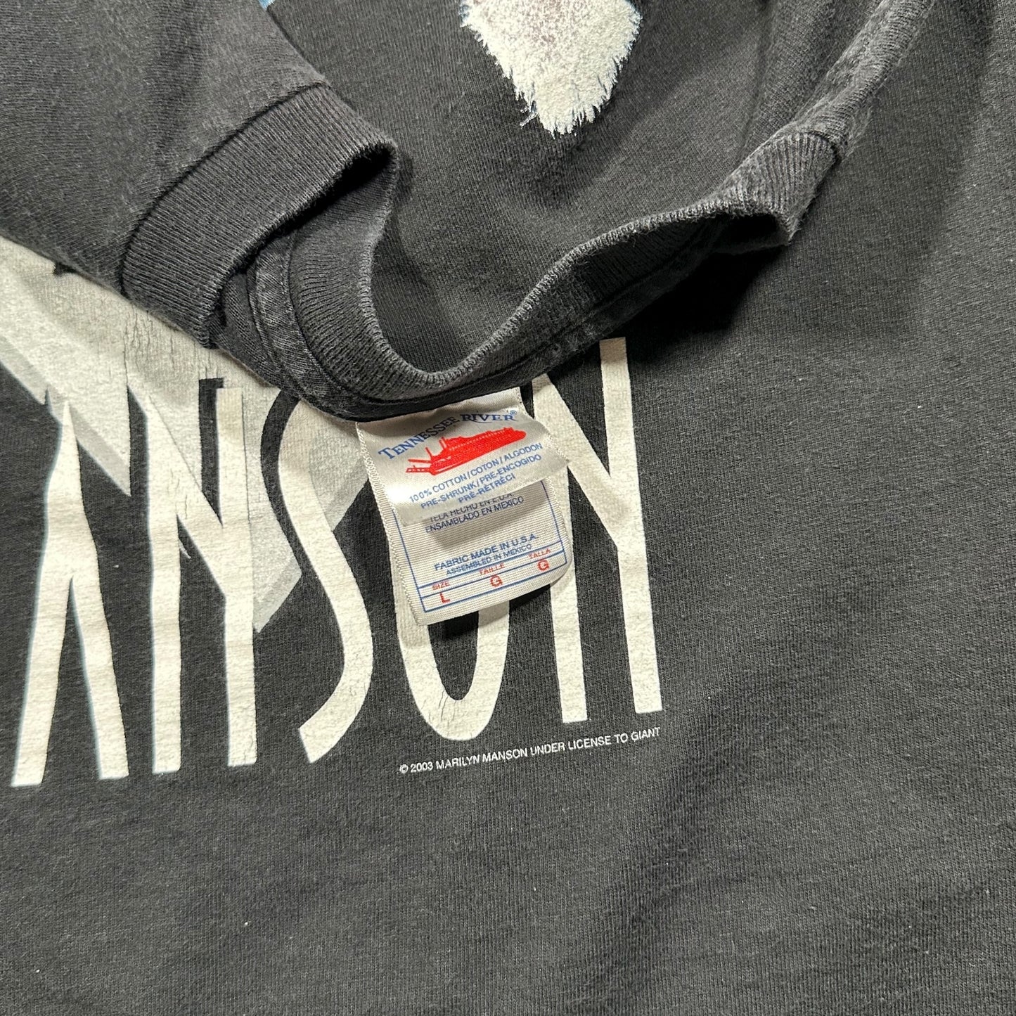 2000s Vintage Marilyn Manson Shirt