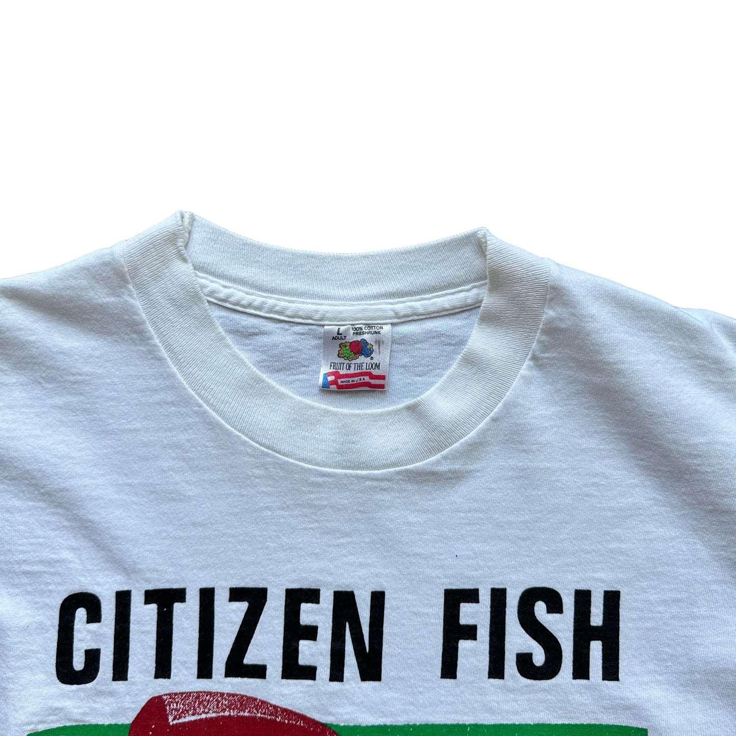 1990s Vintage Citizen Fish Shirt