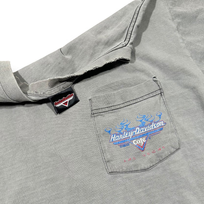 1990s Vintage Harley Davidson Cafe Shirt