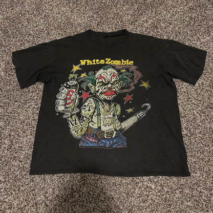 90s Vintage White Zombie Shirt