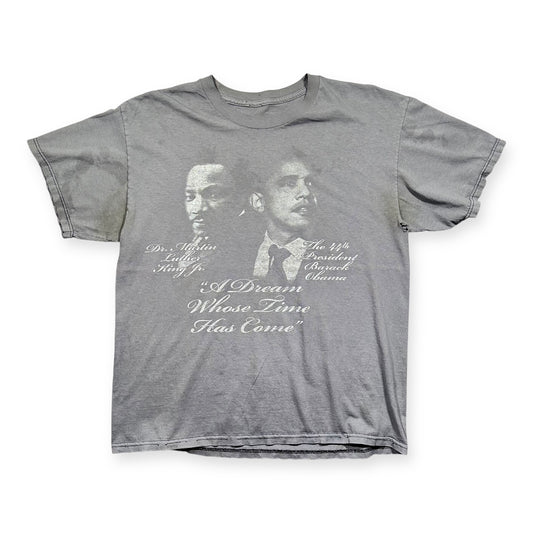 2000s Vintage MLK & Barack Obama Shirt