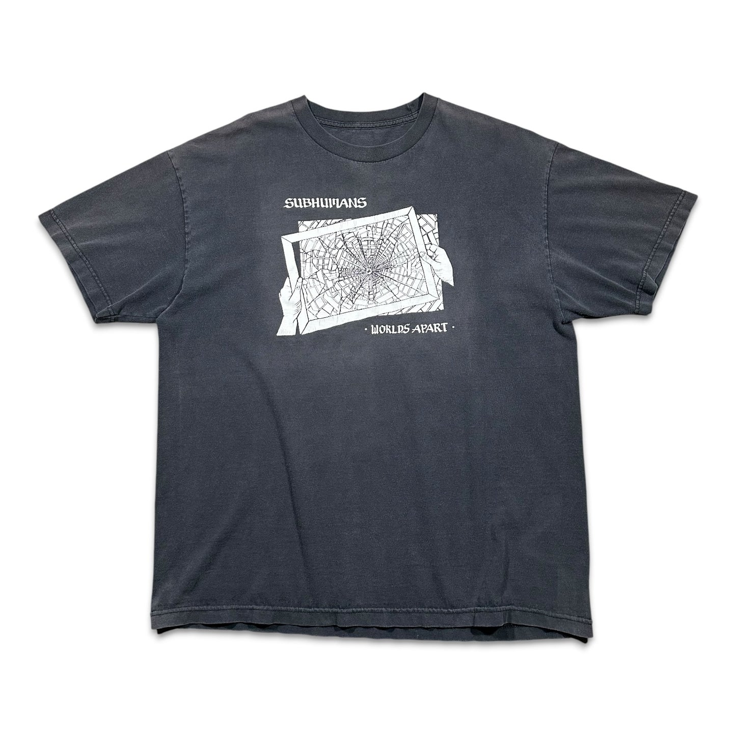 2000s Vintage Subhumans "Worlds Apart" Shirt