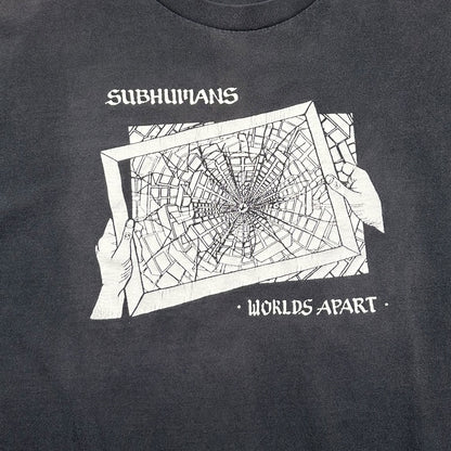 2000s Vintage Subhumans "Worlds Apart" Shirt