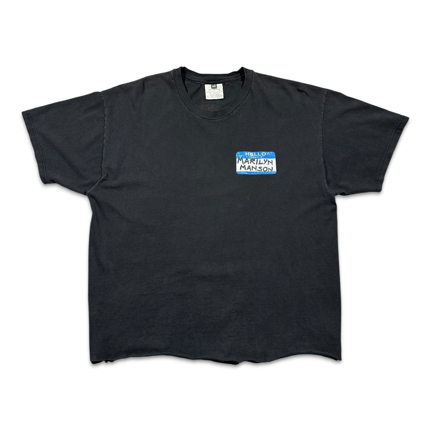 1998 Vintage Marilyn Manson "Name Tag" Shirt