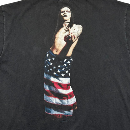 1998 Vintage Marilyn Manson "Name Tag" Shirt