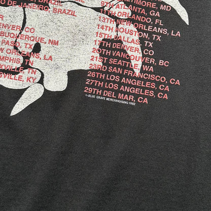 1992 Vintage Sepultura "Third World Posse Tour" Shirt